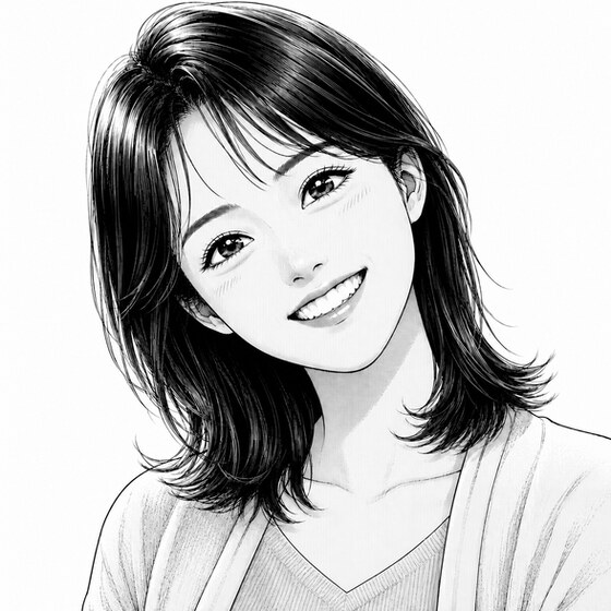 明亮笑容