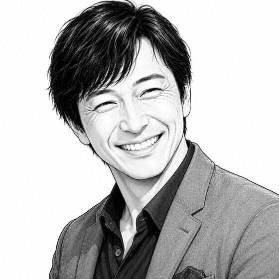 親切笑容
