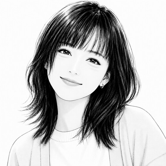 柔和笑容